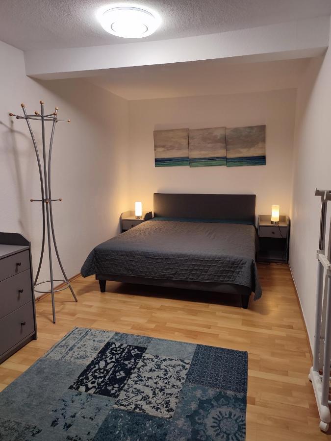 Gemuetliche Zwei-Zimmer-Wohnung Am Regnitzufer Bamberg Bagian luar foto