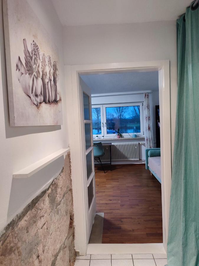 Gemuetliche Zwei-Zimmer-Wohnung Am Regnitzufer Bamberg Bagian luar foto